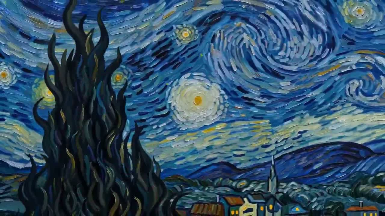 Van Gogh Style AI Video Prompt: How to Create a Painterly Night Animation